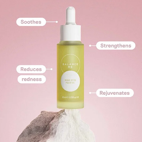 Soothes, strengthens, reduces redness, rejuvenates.