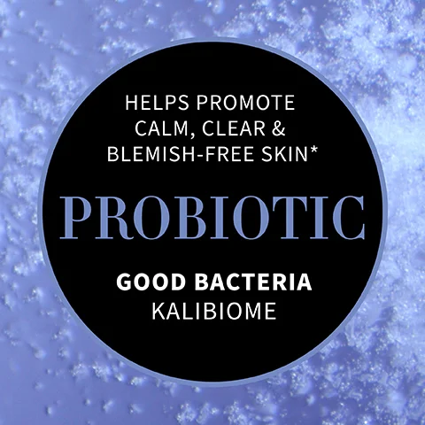 helps promote calm clear and blemish free skin probiotic good bacteria kalibiome