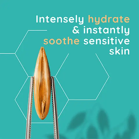 Image 1, Intensely hydrates and instantly soothe sensitive skin. Image 2, With prebiotic oat and calming feverfew. Image 3, Dermatologist tested, for sensitive skin and fragrance free. Image 4, Clinically proven 24H moisturisation. Image 5, Women's health skincare awards winner 2022. Image 6, 93% of people who tried it, found that it soothed their skin.
