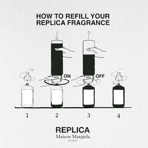How to refill your replica fragrance- REPLICA Maison Margiela PARIS