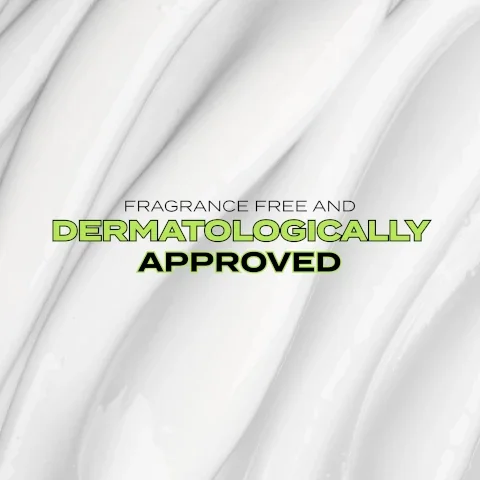 Fragrance Free and dermatologically approved