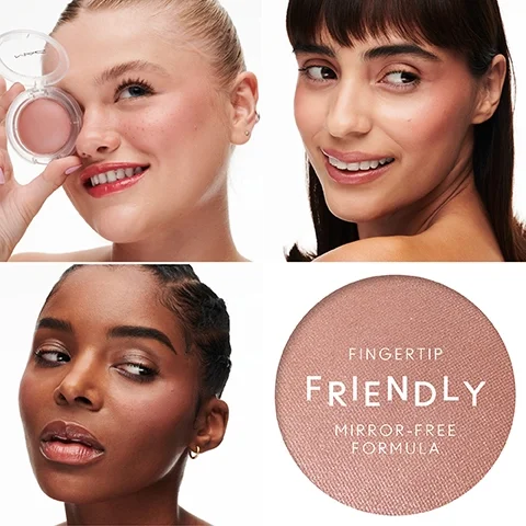 Fingertip friendly mirror-free formula.