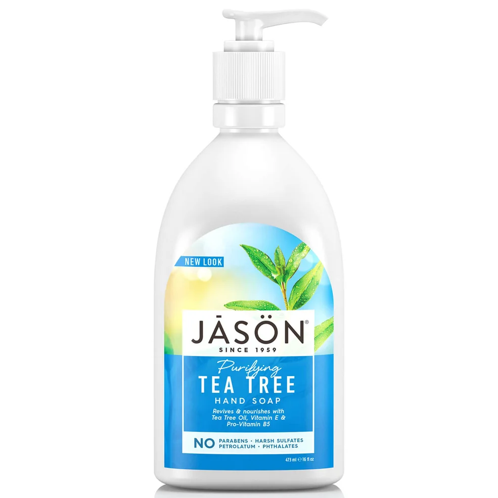 Jabón de manos Purifying Tea Tree de JASON (480 ml) Imagen 1