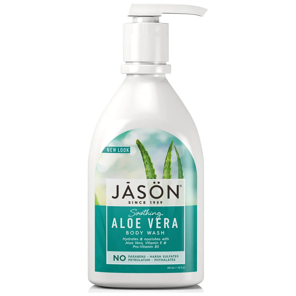 Gel de ducha Soothing Aloe Vera de JASON (900 ml) Imagen 1