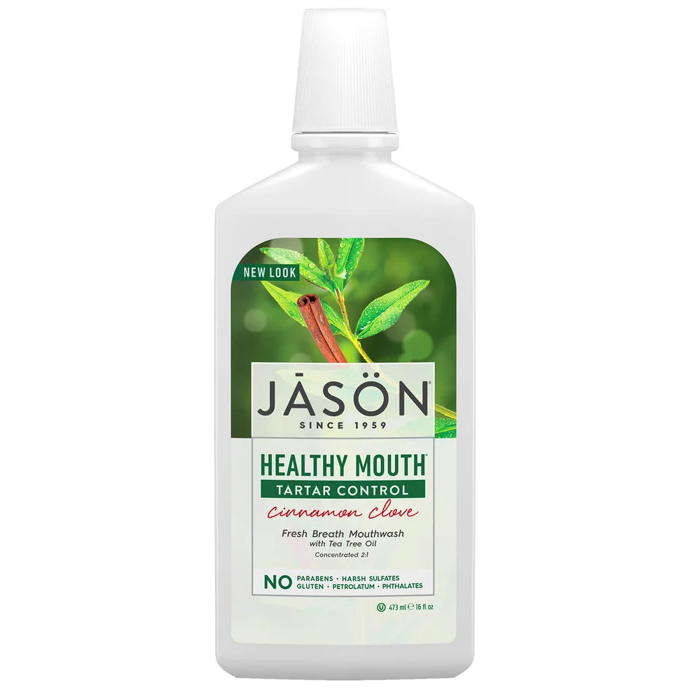 Enjuague bucal control del sarro Healthy de JASON (473 ml) Imagen 1