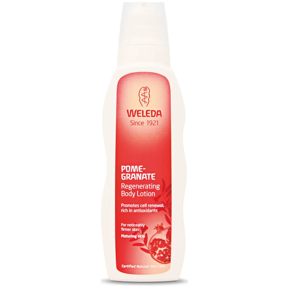 Loción corporal regenerante de granada Weleda (200ml) Imagen 1