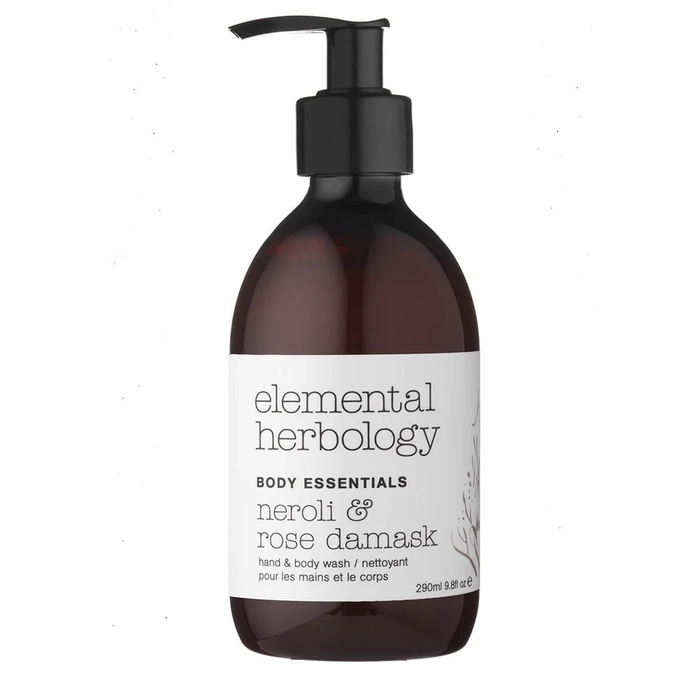 Elemental Herbology Neroli and Rose Damask Body Wash Imagen 1
