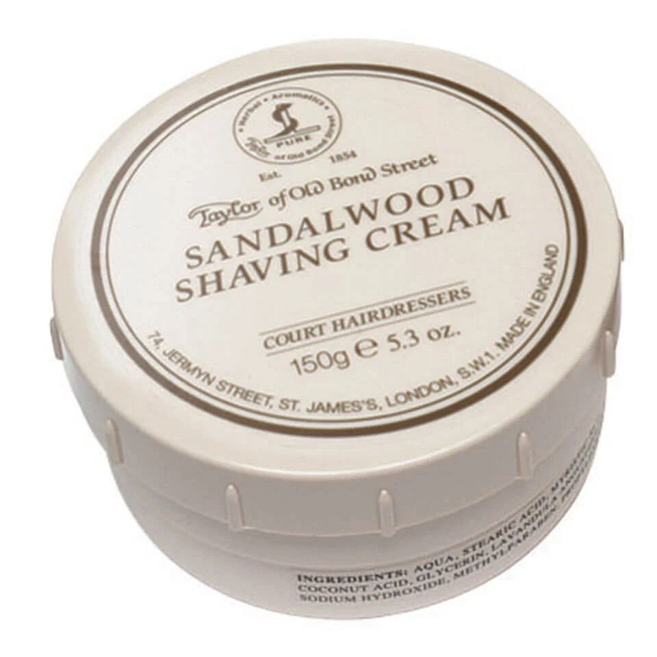 Crema de afeitar Taylor of Old Bond Street - Sándalo Imagen 1