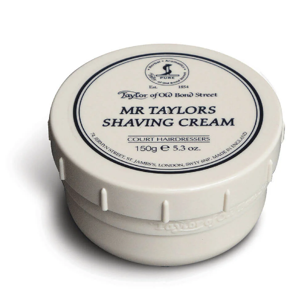 Bote de crema de afeitar de Taylor of Old Bond Street (150 g) - Mr Taylor Imagen 1