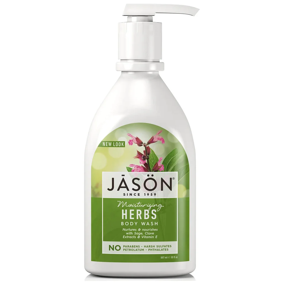 JASON Moisturizing Herbs Body Wash 887 ml Imagen 1