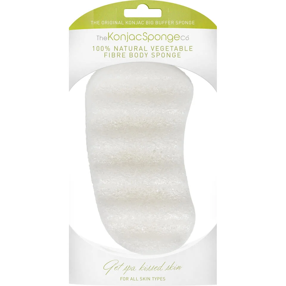 The Konjac Sponge Company 100% Pure Big Body Buffer Sponge Imagen 1