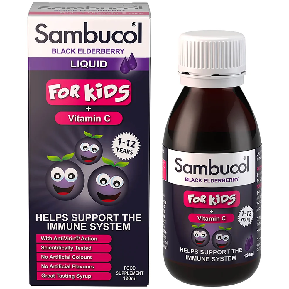 Sambucol Kids Formula - Sin sabor (120 ml) Imagen 1