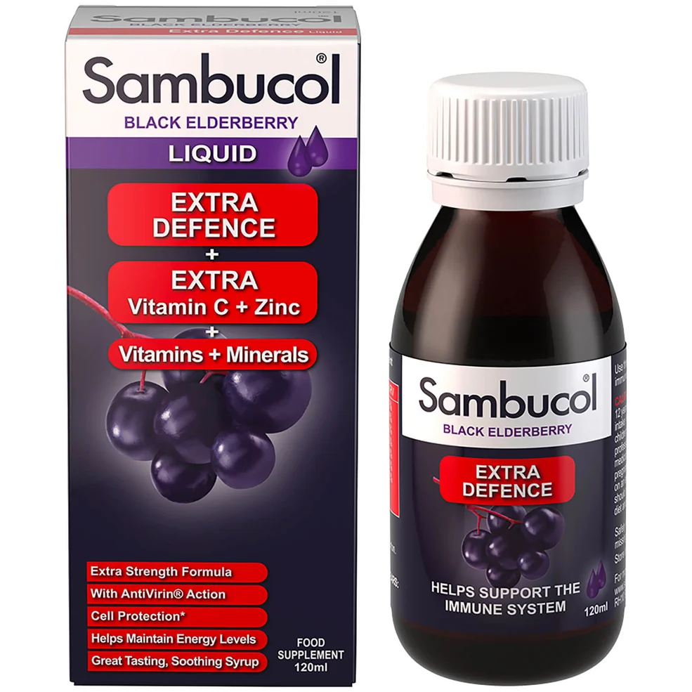 Sambucol Extra Defence (120 ml) Imagen 1