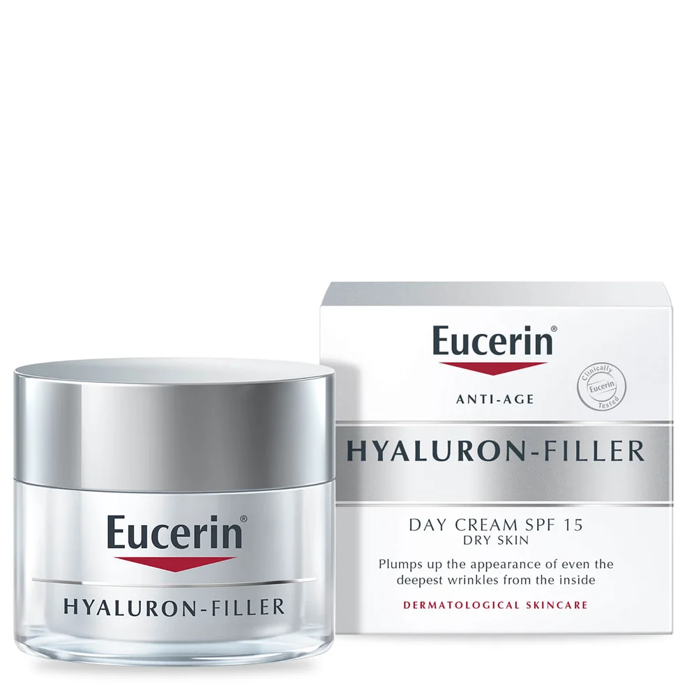 Eucerin® Anti-Age Hyaluron-Filler Day Cream for Dry Skin SPF15 + UVA Protection (50ml) Imagen 1
