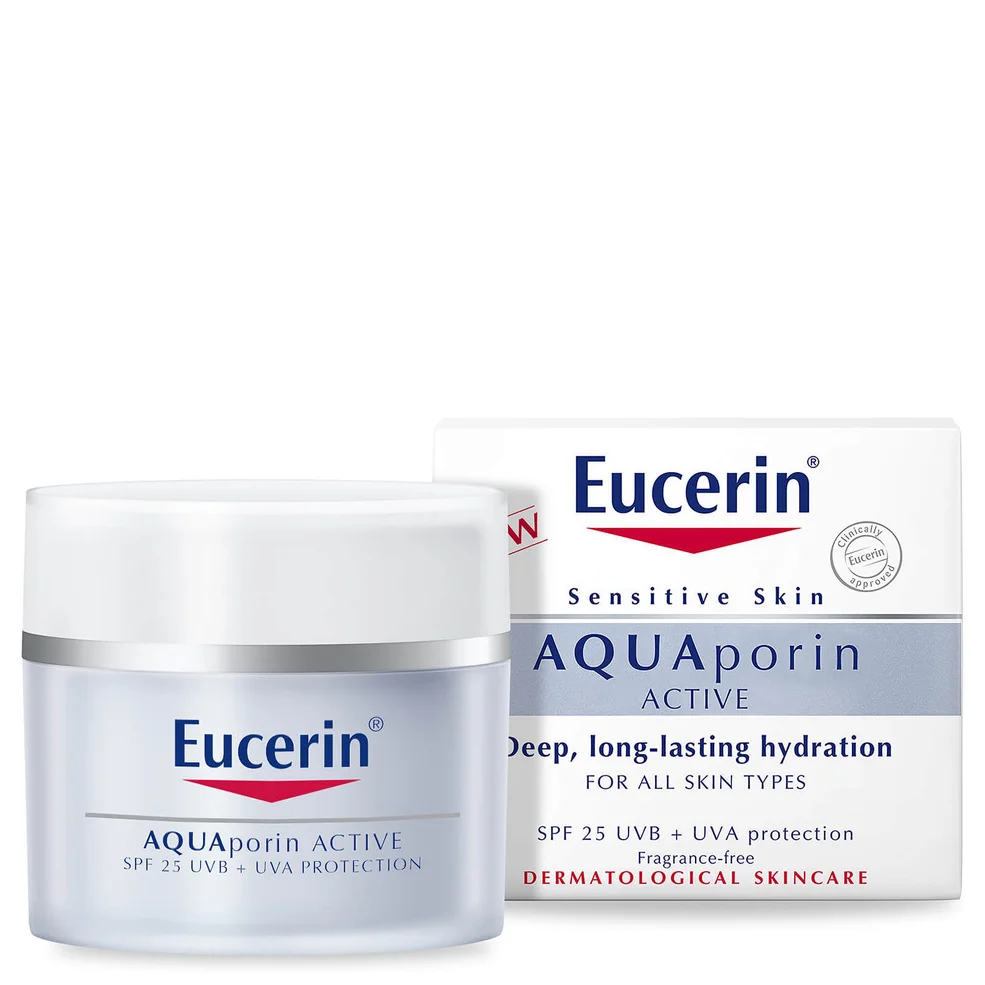 Eucerin® Aquaporin Active SPF 25 UVB + UVA Protection (50ml) Imagen 1
