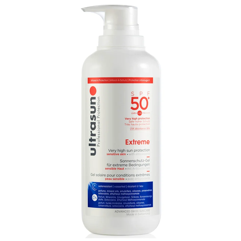 Protector solar Extreme Sun con FPS50 de Ultrasun (400 ml) Imagen 1