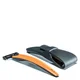 Maquinilla R1-S con estuche de Bolin Webb - Signal Orange