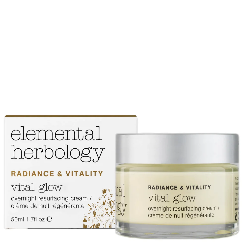 Crema rejuvenecedora Vital Glow Overnight de Elementary Herbology (50 ml) Imagen 1