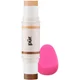 Barra Cameo de extremo doble con esponjita para contouring de PUR (8,6 g) - Moreno