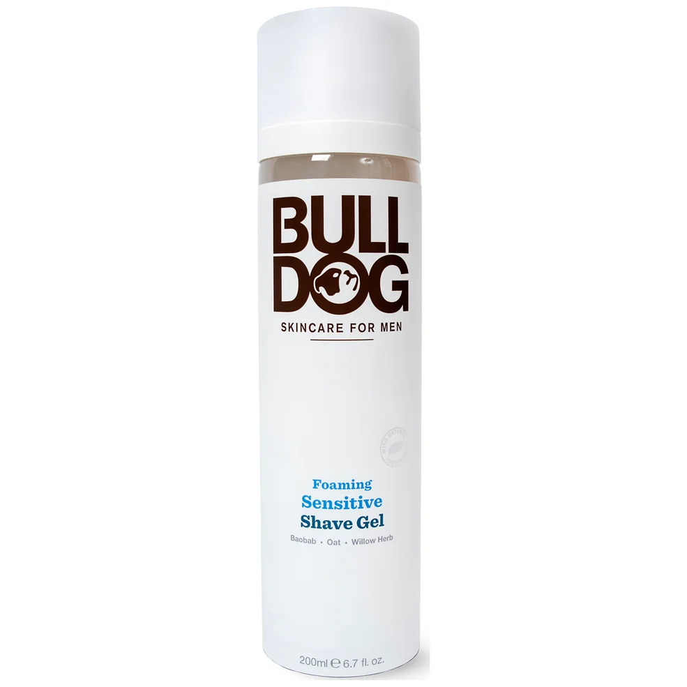 Gel de Afeitado con Espuma Sensible de Bulldog 200 ml Imagen 1