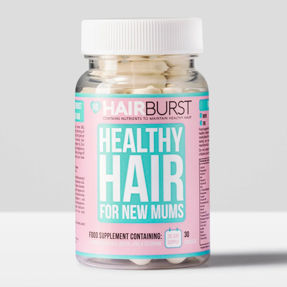 Vitaminas para mamás de Hairburst - 30 cápsulas Imagen 1