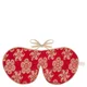 Holistic Silk Eye Mask Slipper Gift Set - Scarlet - S