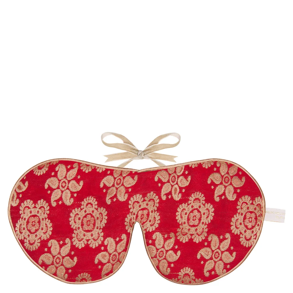 Holistic Silk Eye Mask Slipper Gift Set - Scarlet - S Imagen 1