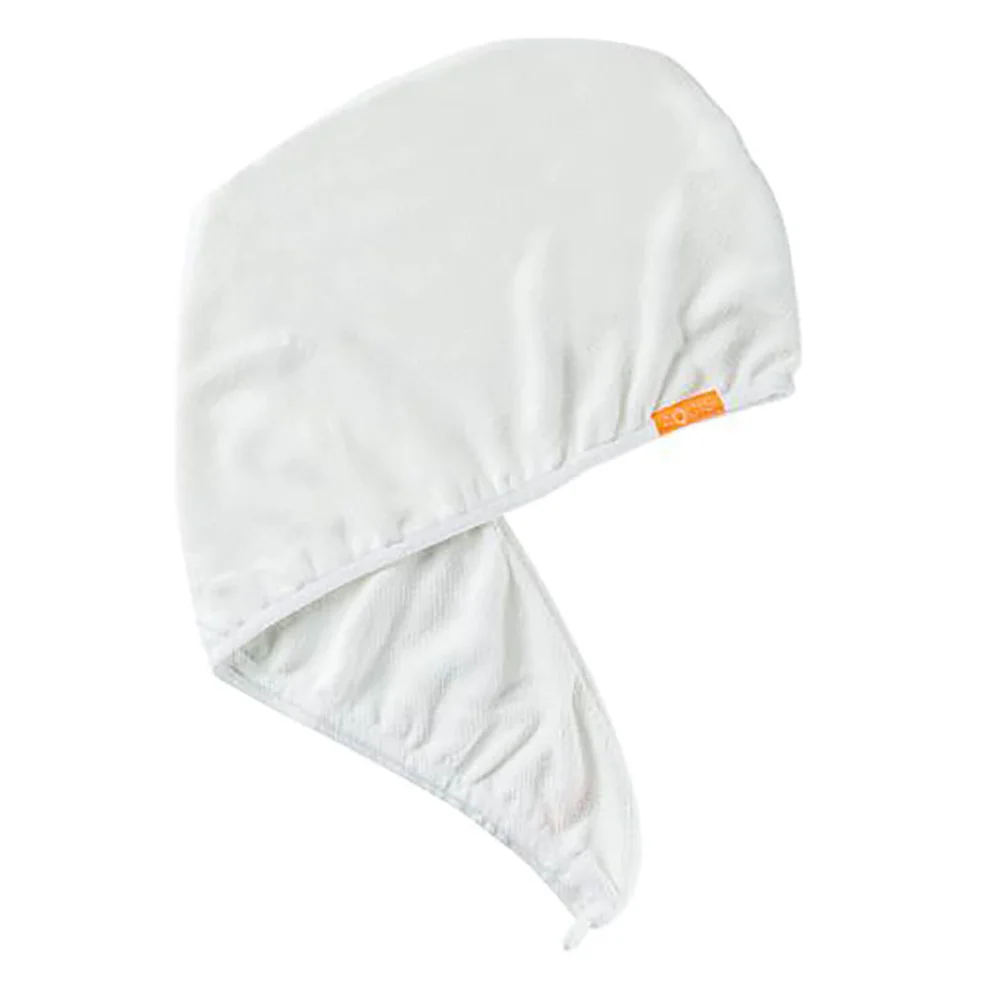 Turbante para cabello Lisse Luxe de Aquis White Imagen 1
