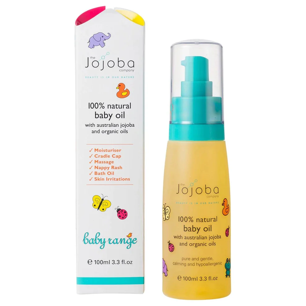 Aceite para bebés 100 % natural de The Jojoba Company 100 ml Imagen 1