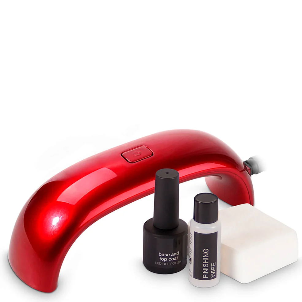 Kit de lámpara UV y esmaltes de gel para uñas para 14 días de Rio Imagen 1