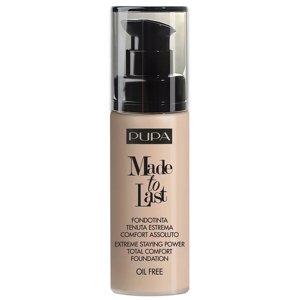 Base de maquillaje Made To Last Extreme Staying Power Total Comfort de PUPA (varios tonos) Imagen 1