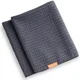 Toalla para cabello Waffle Luxe de Aquis Moody Gray