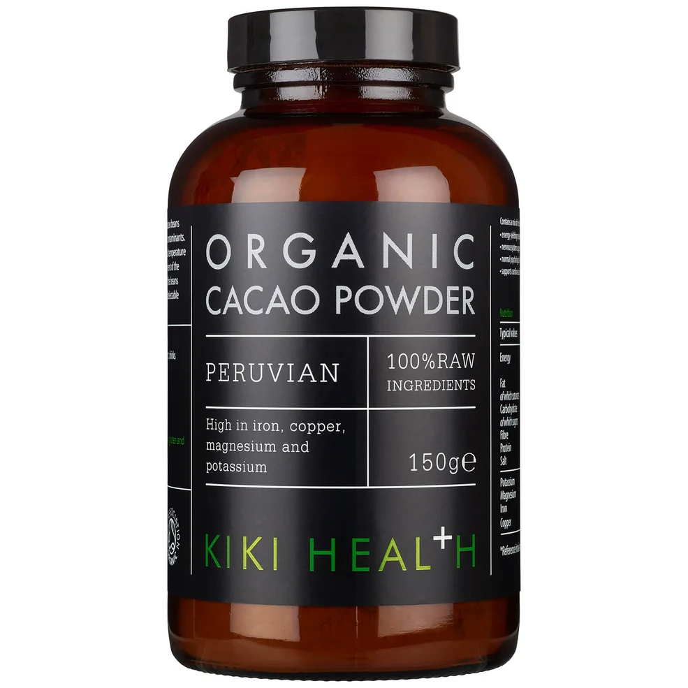 Cacao orgánico en polvo de KIKI Health 150 g Imagen 1