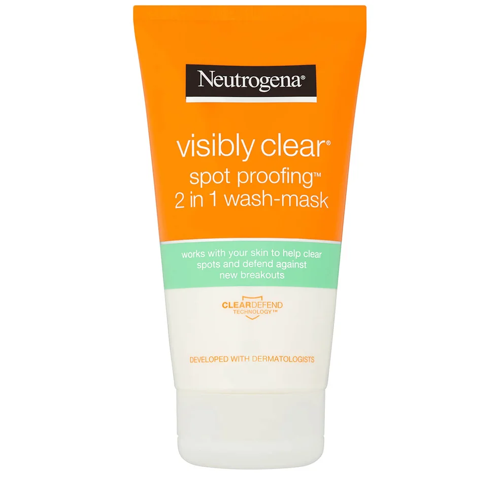 Mascarilla limpiadora 2 en 1 Spot Proofing Visibly Clear de Neutrogena Imagen 1