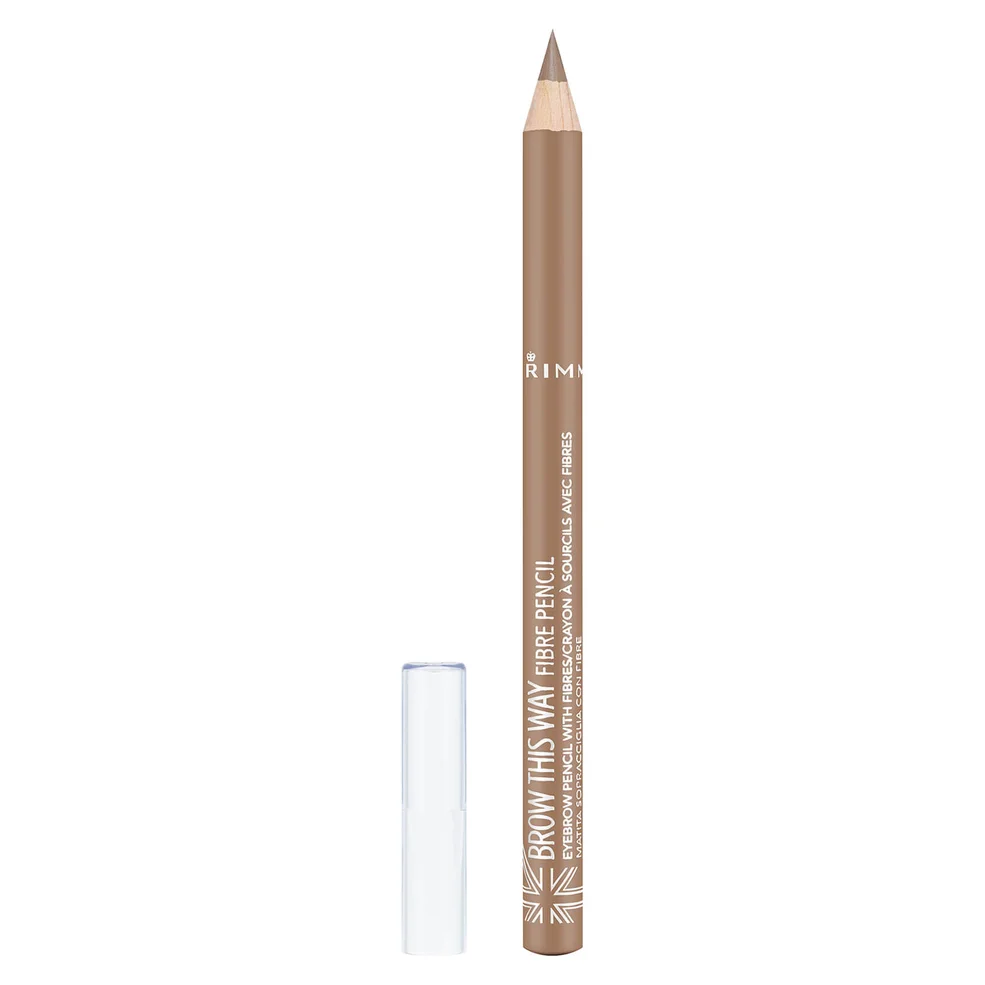Lápiz de fibra Brow This Way de Rimmel 1,1 g (varios tonos) Imagen 1