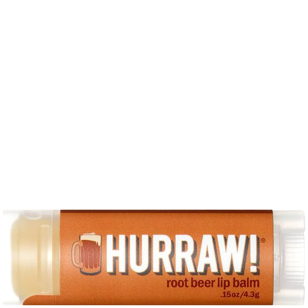 Bálsamo labial de cerveza de raíz de Hurraw! Imagen 1