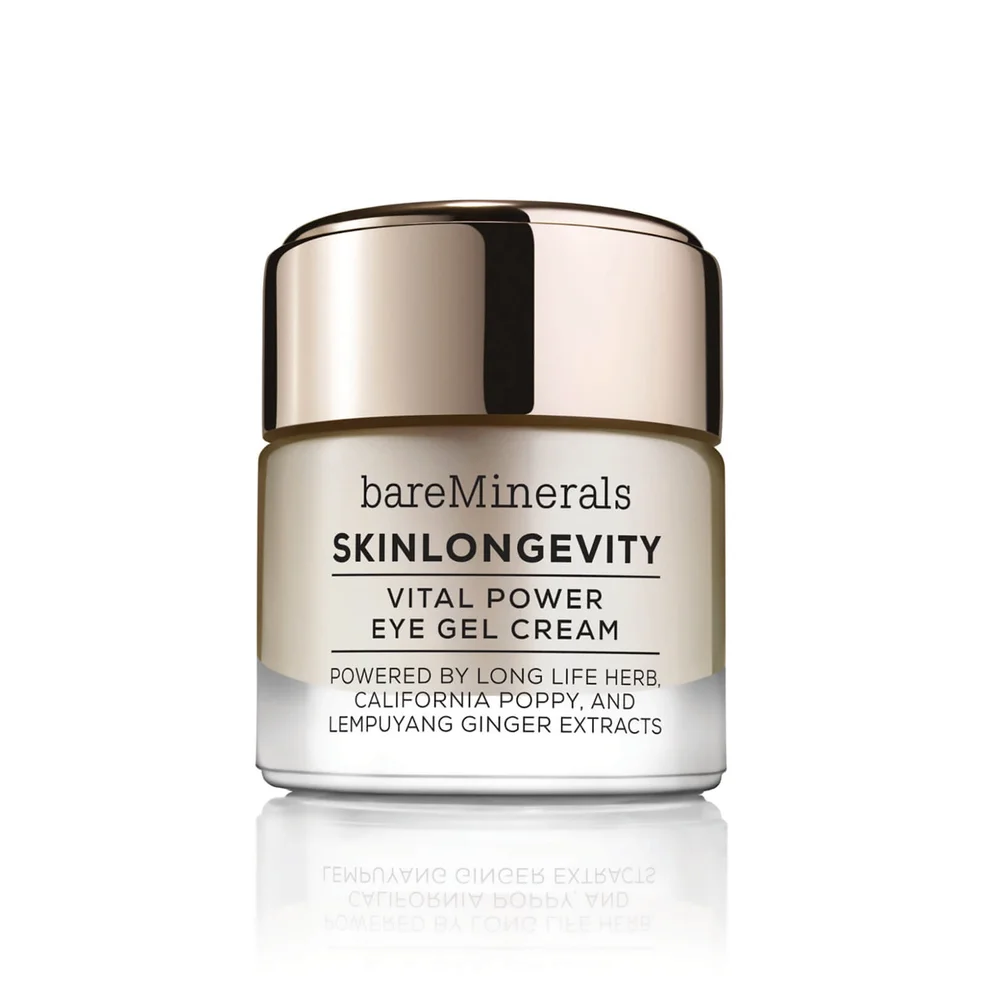 Crema de gel revitalizante para los ojos SkinLongevity de bareMinerals Imagen 1