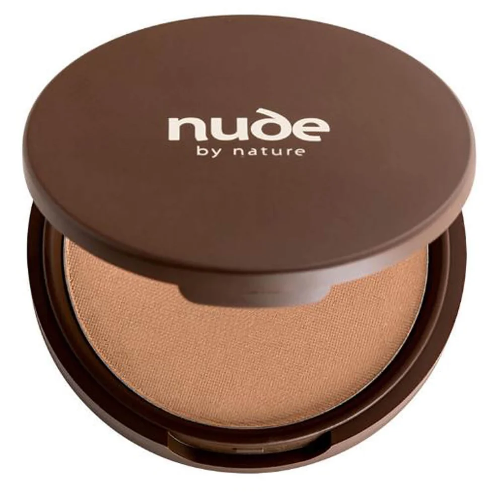 nude by nature Pressed Mineral Cover Foundation - Medium 10g Imagen 1