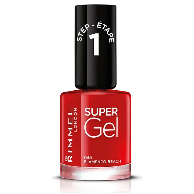 Esmalte de uñas Super Gel de Rimmel 12 ml (varios tonos)