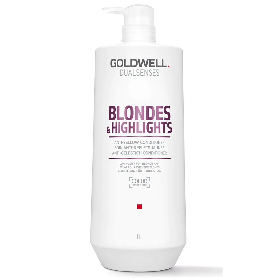 Acondicionador Blonde and Highlights Anti-Yellow de Goldwell Dualsenses 1000 ml Imagen 1