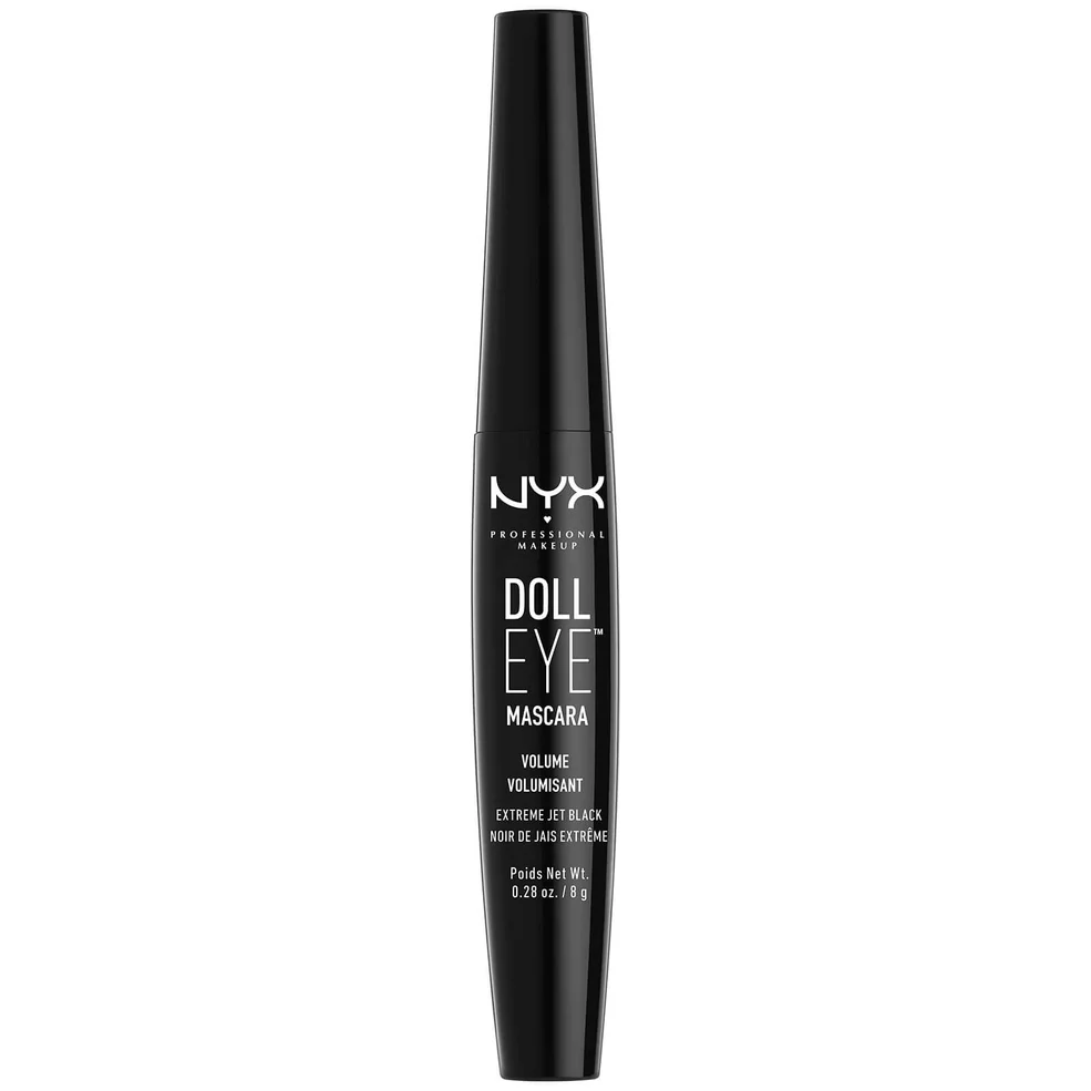 NYX Professional Makeup Doll Eye Máscara Volume - Negro Imagen 1