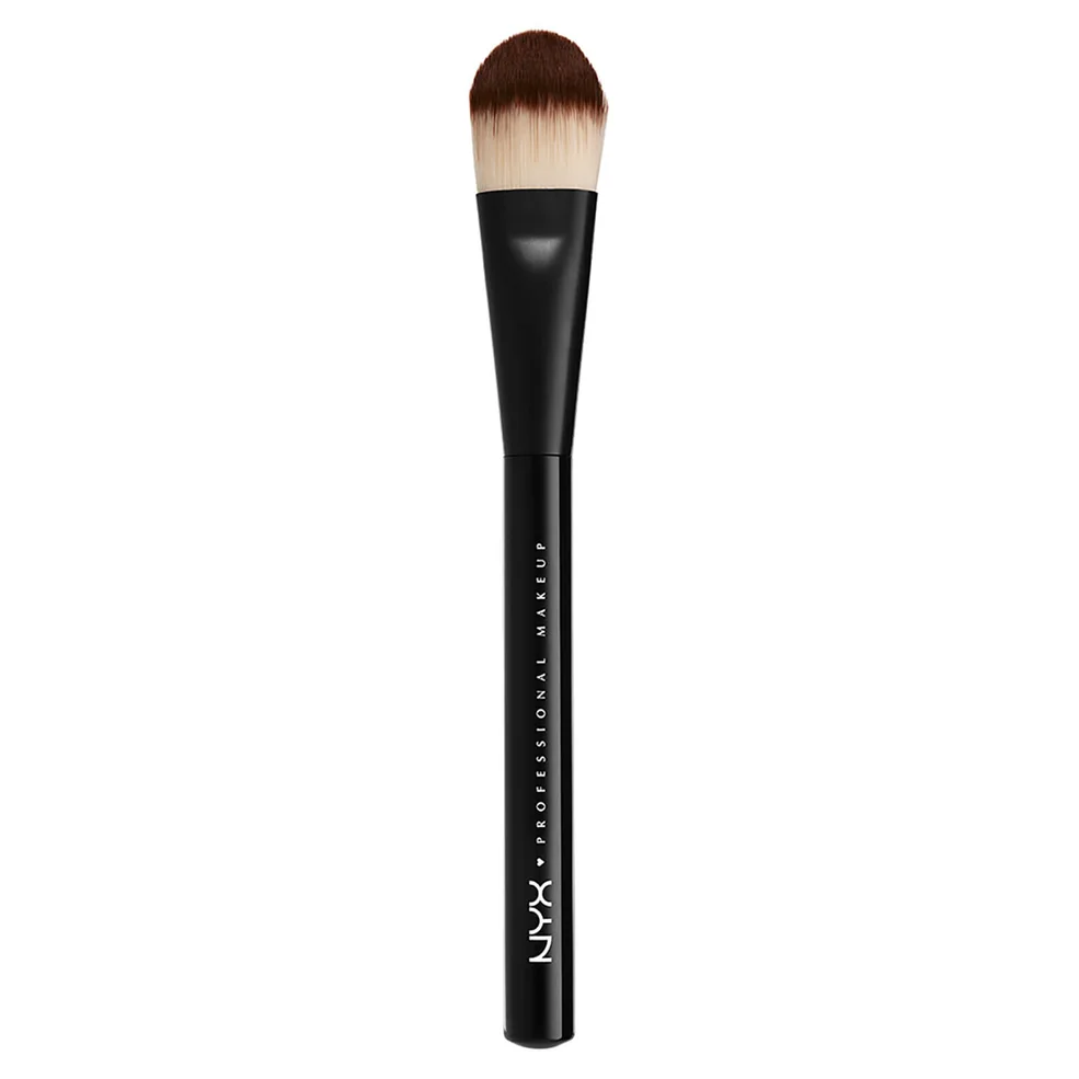 NYX Professional Makeup Pro Flat Foundation Brush Imagen 1