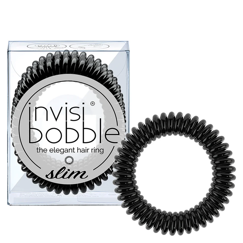 Coletero Slim de invisibobble - True Black Imagen 1