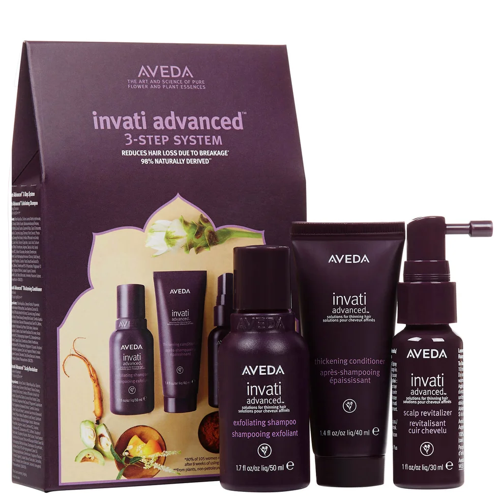 Kit de viaje de 3 pasos Invati Advanced de Aveda Imagen 1