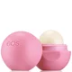 Bálsamo labial en esfera suave de sorbete de fresa orgánica de EOS