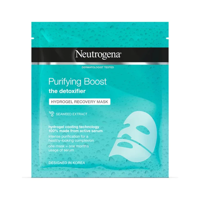 Mascarilla reparadora Purifying Boost Hydrogel de Neutrogena 30 ml