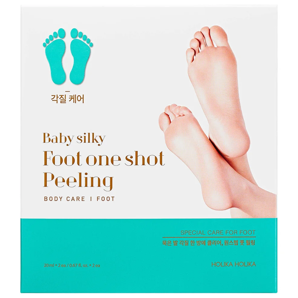 Peeling Baby Silky Foot One Shot de Holika Holika Imagen 1
