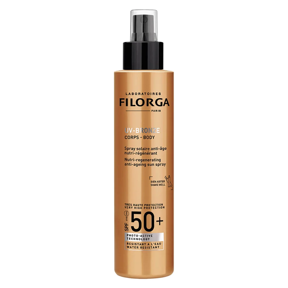 Aceite corporal bronceador UV Bronze SPF50 Body Oil Filorga 150 ml Imagen 1