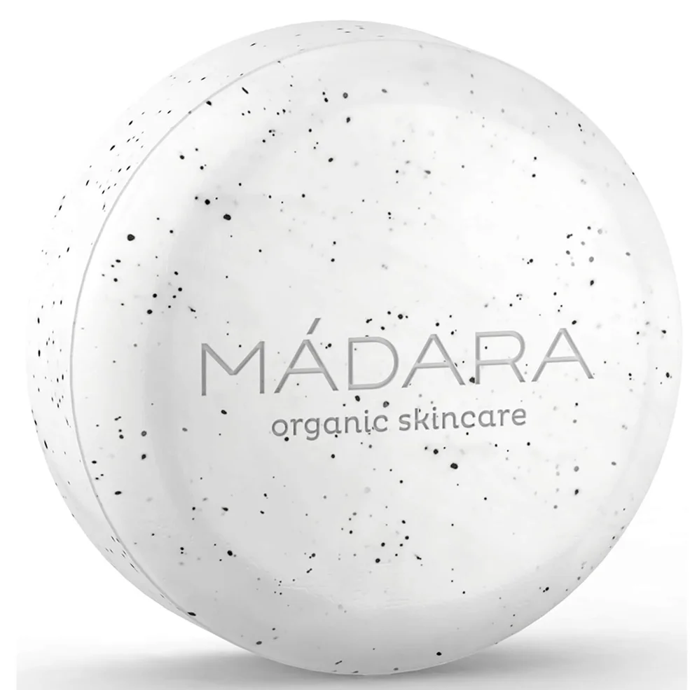 Jabón exfoliante Volcano de MÁDARA 90 g Imagen 1