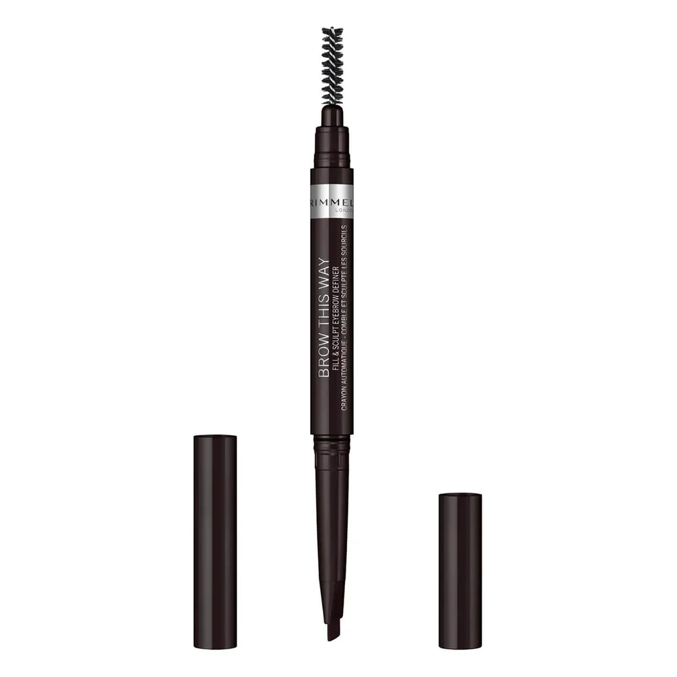 Definidor de cejas Brow This Way Fill and Sculpt de Rimmel 0,4 g (varios tonos) Imagen 1